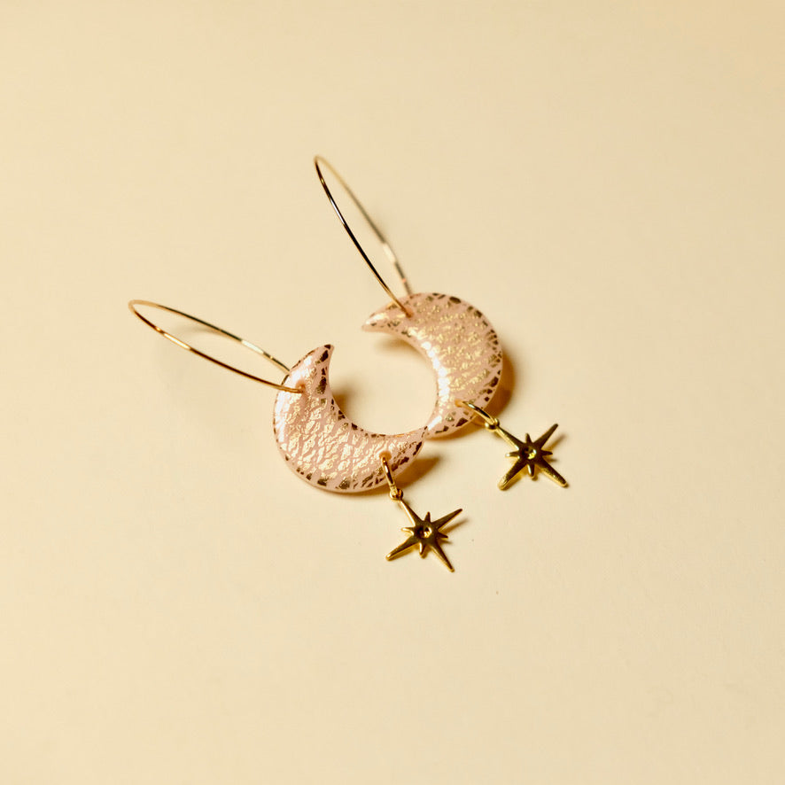 Golden Charmed Moons - Light