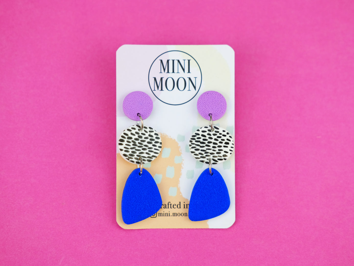 Tic Tac Pebble Dangle