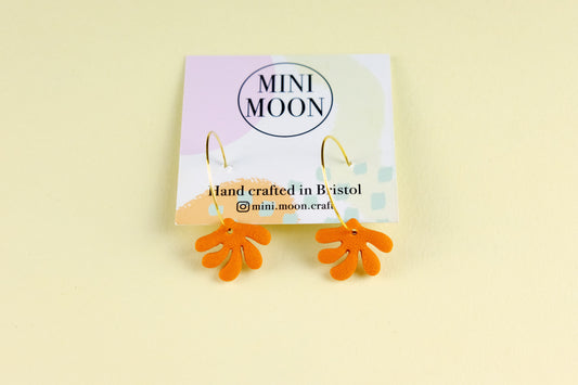 Orange Matisse Hoops